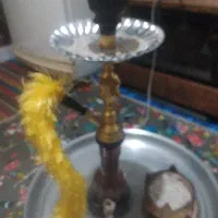 قلیون تنه برنجی
