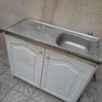 ۵ تکه کابینت به همراه سینک تمام فلز ورق قوی
