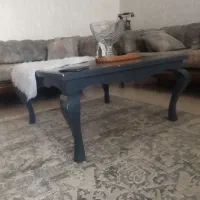 میز وسط طوسی