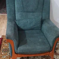 یه دست مبل راحتی کار کرده قیمت ۵میلیون تومان|مبلمان خانگی و میز عسلی|الشتر, |دیوار
