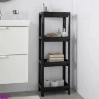 طبقه حمام|کتابخانه، شلف، قفسه‌های دیواری|تهران, افسریه شمالی|دیوار