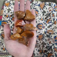 ۸ قطعه جاسپر زرد با کیفیت