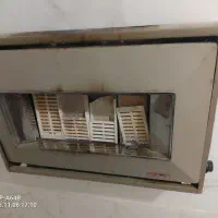 بخاری گازی سالم داخل اتاق ،سالم تحویل داده می شود