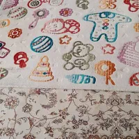 فرش اتاق کودک مناسب سیسمونی ب همرا یک عدد پادری