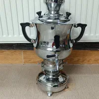 سماور نفتی قدیمی تمام برنجی