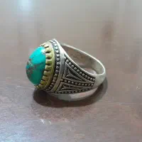 نقره925 فیروزه نیشابور. دستساز