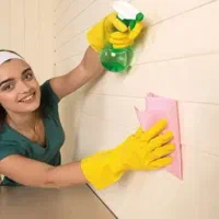 نیروی نظافتچی بانو