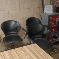 ۵عدد صندلی چرخدار|دفتر کار|تهران, باغ فیض|دیوار
