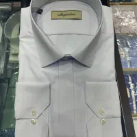پیراهن سفید مجلسی بدون جیب