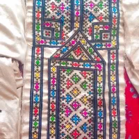دوخت ودوز لباس بلوچی زنانه|لباس|لیردف, |دیوار