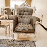 یک دست مبل ۹ نفره استیل همراه با ناهارخوری ۸ نفره|مبلمان خانگی و میز عسلی|گرگان, |دیوار