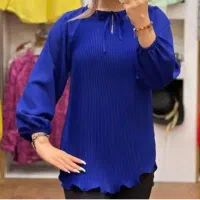 شومیز حریر پلیسه مجلسی
