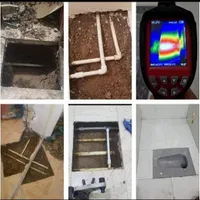 نشت یابی لوله بازکنی لوله کشی آب فاضلاب بادستگاه