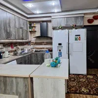کابینت اشپزخانه mdfهمراه سینک و هود و گاز صفحه