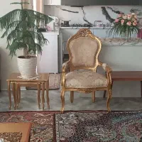 مبل استیل 9 نفره|مبلمان خانگی و میز عسلی|تهران, چوب تراش|دیوار