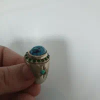 انکشتر دست ساز نقره