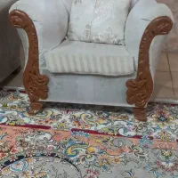 مبل هفت نفره کرم|مبلمان خانگی و میز عسلی|دورود, |دیوار