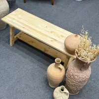 نیمکت چوبی دکوراتیو