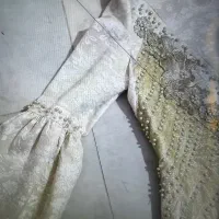 مانتوی مجلسی کارشده مارک۵۰۰تومن فقط|لباس|ارومیه, |دیوار