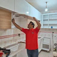 کمد دیواری وکابینت ام دی اف مصطفی رویین تن(چنگلوا)|خدمات پیشه و مهارت|دهدشت, |دیوار