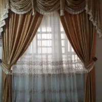 پرده5\5 متر که هم در هم پنجره6 میلیون