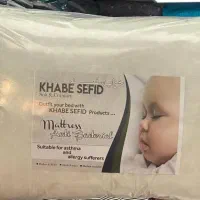 بالشت الیاف سفید کیفیت بالا و حجم خوب نمیخوابه