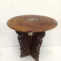 میز چوبی هندی قدیمی