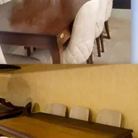 میز صندلی ناهارخوری چوب راش ۱۰نفره|میز و صندلی غذاخوری|شاهرود, |دیوار