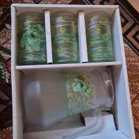 پارچ و لیوان دکوری قدیمی