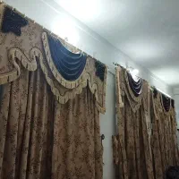 پرده ،یک در دوپنجره|پرده، رانر، رومیزی|لار, |دیوار