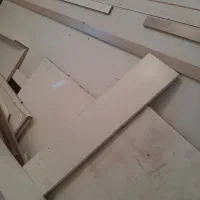 تعدادی باکس دکور فایبر گلاس وتخته فایبر گلاس|کتابخانه، شلف، قفسههای دیواری|جیرفت, |دیوار