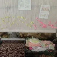 تابلو فرش نیمه کاره