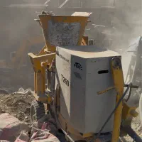 کف سازی به روش اسکرید ، شاتکریت