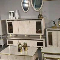 ست میزTvو آینه کنسول|بوفه، ویترین، کنسول|اردبیل, |دیوار