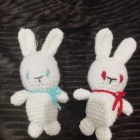 عروسک بافتنی خرگوش