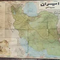 نقشه ایران زمان پهلوی