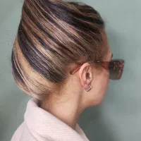 رنگ‌مو لایت کراتین اصلاح پروتیین آمبره مژه کوتاهی