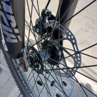 دوچرخه المپیا سایز 24 دوشاخ کمک فنر دار ترمز دیسکی|دوچرخه، اسکیت، اسکوتر|تهران, ائمه اطهار|دیوار