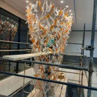 لوستر ویلایی مدرن لابی ووید ریزشی هتلی پاساژی