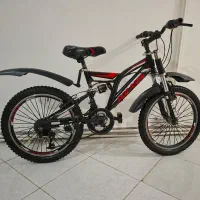 دوچرخه 20 دنده ای کمکدار کوهستانی در حد نو|دوچرخه، اسکیت، اسکوتر|فردیس, قریشی|دیوار