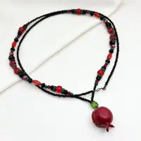 گردنبند یلدایی انار|بدلیجات|یزد, |دیوار