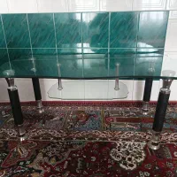 میز عسلی شیشه‌ای جلو مبلی|مبلمان خانگی و میز عسلی|اردبیل, |دیوار