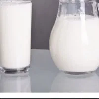 شیر گاو تازه پر چرب