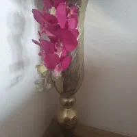 گل گلدان کنار سالن|گل مصنوعی|قم, نخودی|دیوار
