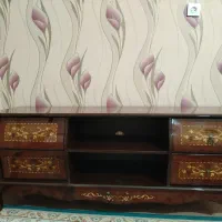 میز تلویزیون تمام چوب