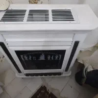 بخاری طرح شومینه|بخاری، هیتر، شومینه|بیرجند, |دیوار
