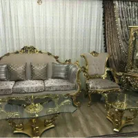 مبل استیل سلطنتی کلاسیک گلوریا (تمام راش)|مبلمان خانگی و میز عسلی|مشهد, خواجه ربیع|دیوار