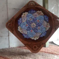 میناکاری|صنایع دستی و سایر لوازم تزئینی|پیر بکران, |دیوار