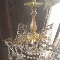 لوستربرنز چهارشاخه|لوستر و چراغ آویز|قم, نوقطار|دیوار