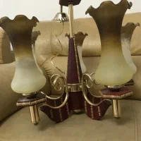 لوستر ۵ شعله تایوانی، در حد نو|لوستر و چراغ آویز|تهران, نیروی دریایی|دیوار